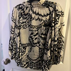 EUC Ted Baker sheer blouse size 8